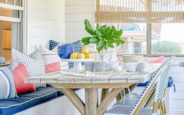 Những ý tưởng biến hiên nhà thành không gian ăn uống lãng mạn