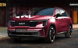 Kia Sorento 2023 lộ đèn pha như Telluride, ra mắt cuối năm nay