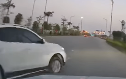 Clip TNGT: Pha đánh lái không tưởng của tài xế MG ZS khiến xe khác gặp hoạ