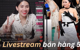 Tình hình livestream 5/5 của các 'chiến thần': Võ Hà Linh giảm mắt xem 7 lần, Phạm Thoại cosplay Jennie 'chốt đơn' đến 2 giờ sáng