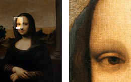 Phóng to 400 lần bức họa 'Mona Lisa' nổi tiếng, chuyên gia phát hiện 3 bí mật ẩn giấu