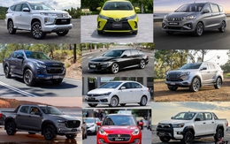 Top 10 mẫu xe bán ít nhất tháng 5/2023 - Những gương mặt quen thuộc