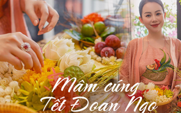 Cô chủ 9x Hà thành chia sẻ cách bày mâm cúng tết Đoan Ngọ: Vừa đẹp vừa sang, đơn giản lại không cần mua ngoài hàng