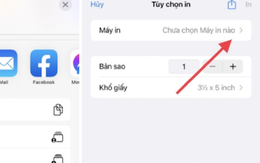 Cách in tin nhắn văn bản từ iPhone