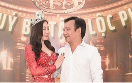 Nghệ sĩ Quang Tèo vướng "tin đồn" thân thiết với Hoa hậu quý bà Phan Kim Oanh