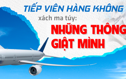 Tiếp viên hàng không xách ma túy: Những thông tin giật mình