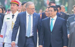Cận cảnh Thủ tướng Phạm Minh Chính chủ trì lễ đón Thủ tướng Úc