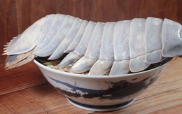 Món mì bọ biển khổng lồ gây sốt: 'Giá chát' nhưng thịt chắc như tôm hùm!