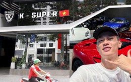 Mới khai trương hồi đầu tháng 6, showroom K-Super của Phan Công Khanh  ngay quận 1 (Tp.HCM) đang rao thuê với giá ngất ngưởng