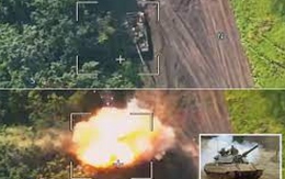 Nga lần đầu bắn nổ xe tăng chiến đấu chủ lực M-55S của Ukraine