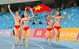 Giải điền kinh vô địch châu Á 2023: Điền kinh Việt Nam quyết tranh HCV nội dung tiếp sức 4x400m nữ