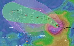 Bão số 1 tăng cấp nhanh, hướng về miền Bắc nước ta