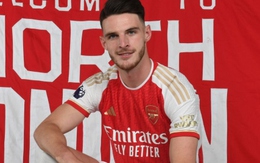 Declan Rice muốn vô địch Ngoại hạng Anh và Champions League cùng Arsenal