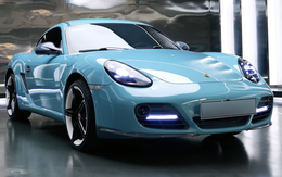 Thợ Việt ‘lột xác’ Porsche Cayman 15 tuổi theo phong cách xe đời mới, thêm màn hình Android và trần sao kiểu Rolls-Royce