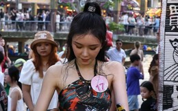 16 thí sinh Hoa hậu Hong Kong bán quần áo trên phố Hội An