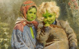 Bí ẩn đau đầu đằng sau những đứa trẻ xanh của Woolpit