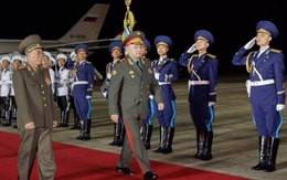 Đại tướng Shoigu dẫn đầu phái đoàn Nga đến thăm Triều Tiên