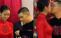 Cường Seven và Vũ Ngọc Anh tổ chức lễ hỏi tại Hà Nội: Cô dâu nền nã sánh đôi chú rể điển trai