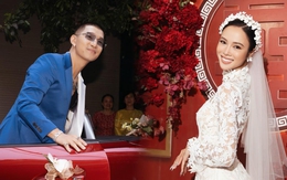 Hôn lễ Cường Seven - Vũ Ngọc Anh: Chú rể lái siêu xe 'cực ngầu' tới đón dâu