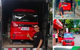 Ô tô điện mini Trung Quốc nhập lậu được bán tràn lan