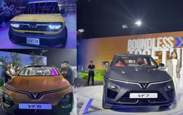 Cận cảnh 3 mẫu ô tô điện VinFast vừa ra mắt