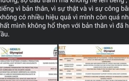 Vụ nữ sinh TP.HCM tố bị 'đánh cắp' bài thi ở Genius Olympiad: Người trong cuộc nói gì?