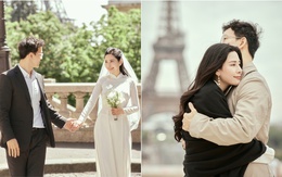 Ca sĩ Lưu Kỳ Hương chụp ảnh cưới ngọt ngào ở Châu Âu