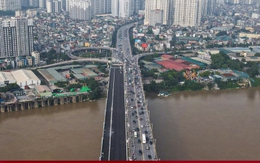 Cầu Vĩnh Tuy 2 gấp rút hoàn thiện trước ngày thông xe dịp Quốc khánh