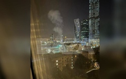 Trung tâm tài chính Moskva tiếp tục bị UAV tấn công