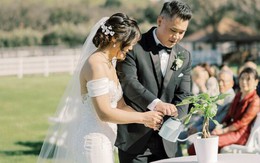 Đám cưới trên thảo nguyên xanh của chàng trai người Việt và cô dâu ngoại quốc