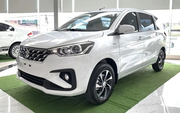 Suzuki Ertiga hybrid giảm giá 100 triệu tại đại lý: Bản đắt nhất chỉ hơn 500 triệu, rẻ hơn cả Xpander số sàn