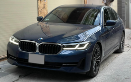 BMW 520i chạy lướt bán lại chưa đến 1,8 tỷ đồng, rẻ hơn 3-Series ‘đập hộp’: Nội thất như xe mới