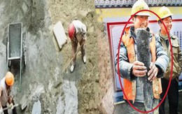 Mũi khoan sâu đến 36m bỗng “bất động” vì 1 khúc gỗ cứng dài gần 2m: Cảnh sát ập đến, công trường bị phong tỏa