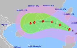 Bão Sao La vào Biển Đông hôm nay, tiệm cận cấp siêu bão