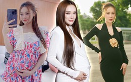 Phong cách thời trang khi mang bầu lần 2 của Nhã Phương