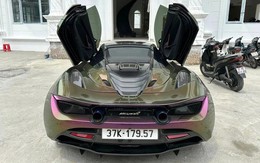 Trầm trồ siêu xe McLaren gần 20 tỷ đầu tiên đăng ký biển Nghệ An