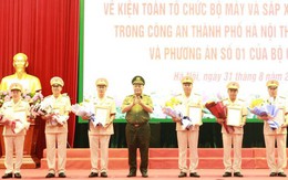 Công an TP Hà Nội thực hiện tinh gọn bộ máy, giảm 4 đơn vị cấp phòng