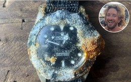 Duyên kỳ ngộ: Hơn 4 năm thất lạc dưới đáy biển, chiếc đồng hồ Rolex giá gần 500 triệu đồng lại quay về với chủ cũ như một định mệnh