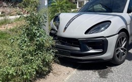Xôn xao hiện trường vụ siêu xe Porsche gặp tai nạn bất ngờ ở Hưng Yên