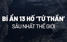 [Infographics] Bí ẩn 13 hố 'tử thần' sâu nhất thế giới