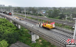 Trung Quốc xây tuyến đường sắt cao tốc đầu tiên kéo tới sát biên giới Việt Nam