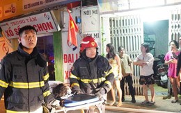 Hình ảnh hiện trường vụ cháy chung cư mini Hà Nội