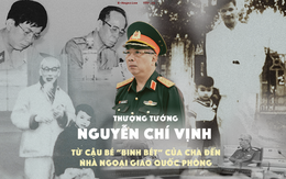 Thượng tướng Nguyễn Chí Vịnh: Từ cậu bé "binh bét" của cha đến nhà ngoại giao Quốc phòng