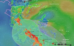 Áp thấp nhiệt đới áp sát đất liền, vùng ảnh hưởng rất rộng