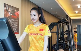 Trần Thị Duyên hạnh phúc khi trở lại đội tuyển