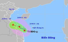 Hoàn lưu của áp thấp nhiệt đới gây mưa lớn khắp miền Trung