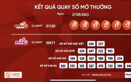 Một vé Vietlott trúng giải Jackpot 37,4 tỉ đồng được bán qua nhà mạng Viettel