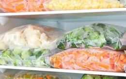 Nên trữ rau củ quả trong ngăn đông bao lâu?
