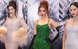 Thảm đỏ Chung kết Miss Universe Vietnam 2023: Lan Khuê chiếm spotlight, 1 Hoa hậu quốc tế xuất hiện