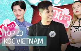 “Hót hòn họt” top 20 thí sinh xuất sắc của KOC VIET NAM chính thức lộ diện: Toàn trai xinh gái đẹp, livestream nghìn mắt xem